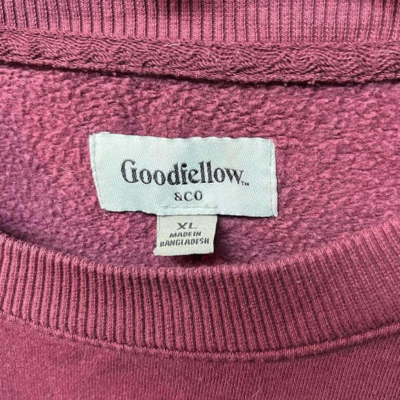 Goodfellow Men's Burgundy Sweater. Size XL - Picture 2 of 4